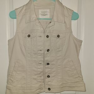 Sonoma small denim vest